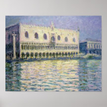The Ducal Palace, Venice, 1908 Poster