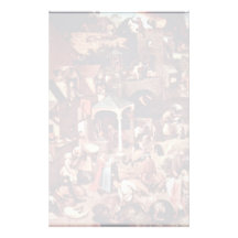 The Dutch Proverbs  By Bruegel D. Ä. Pieter Personalized Stationery