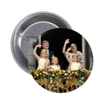 The Dutch Royal Family Pinback Buttons