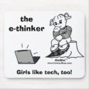 The E-THINKER mousepads