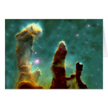 The Eagle Pillars of creation Card