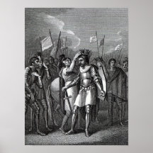 The Earl of Richmond chosen King Posters