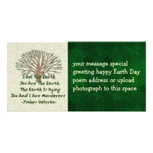 The Earth Is Dying Photo Greeting Card