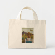 The Eccentric Farmer, The Eccentric Farmer By L... Canvas Bag