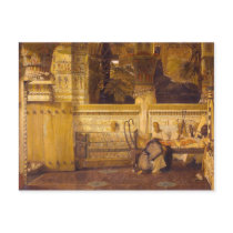 The Egyptian Widow, Alma-Tadema Post Cards