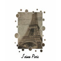 The Eiffel Tower, Paris light shirts