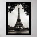 The Eiffel Tower, Paris - poster posters
