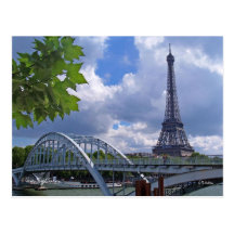 The Eiffel Tower Postcards