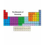 "The Elements of Parenting" T-shirt