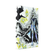 The Elven Wizard Wrapped Canvas