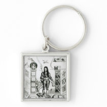The Emblem of England, October 1690 Keychain