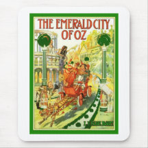 The Emerald City Of Oz Mouse Mats