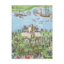 The Encampment of the English Forces Post Card