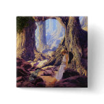 The Enchanted Prince- Maxfield Parrish buttons