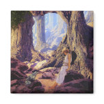 The Enchanted Prince- Maxfield Parrish Refrigerator Magnet