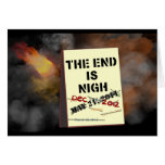 The End is Nigh Greeting Card