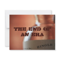 The end of an era custom announcements