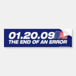 The End of an Error Bumper Sticker