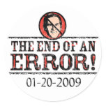 The End Of An Error Sticker