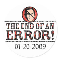 The End Of An Error Sticker