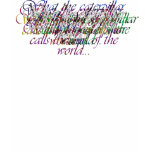 The End of the World t-shirts