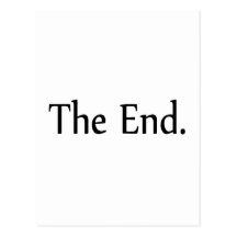 The End Postcard