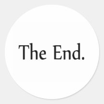 The End Round Sticker