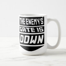The Enemy's Gate Is Down Mug
