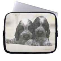 The English Cocker Spaniel is a breed of dog. It Computer Sleeve