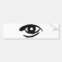 The Enlightened Eye Bumper Sticker
