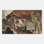 'The Entombment of Christ' Rectangle Sticker