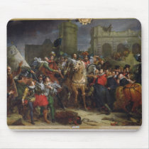 The Entry of Henri IV  into Paris Mouse Pads