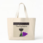 The Eucharist Chalice and Grapes Design bags