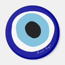 The evil eye refrigerator magnets