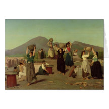The Excavations at Pompeii, 1865 Card