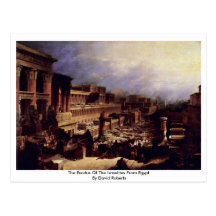 The Exodus Of The Israelites From Egypt Postcard