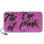 The Eye of Pink iPod Speakers