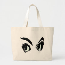The eyes have it, bag