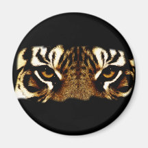 The Eyes of a Tiger Magnet