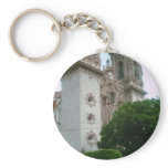 The facade of the Taxco cathedral keychains
