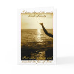 The Face of God - consolation card