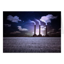 The Factory Night Card