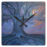 The Fairy Door Messenger - Art Clock