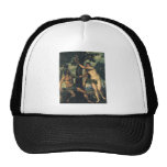 The Fall of Man; Adam and Eve by Titian Trucker Hats