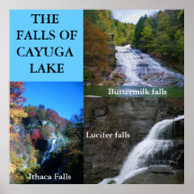 THE FALLS OF CAYUGA LAKE poster