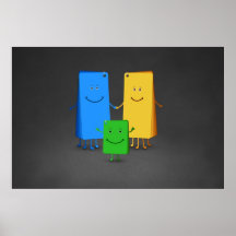 The Family of Colours (2) Print