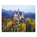 The fanciful Neuschwanstein is one of three Photo Print