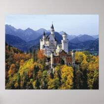 The fanciful Neuschwanstein is one of three