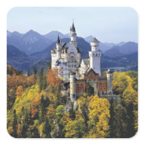 The fanciful Neuschwanstein is one of three