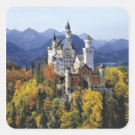 The fanciful Neuschwanstein is one of three Square Stickers